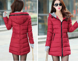 Winter Hooded Warm Coat Cotton Padded Jacket