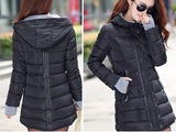 Winter Hooded Warm Coat Cotton Padded Jacket