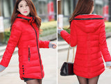 Winter Hooded Warm Coat Cotton Padded Jacket