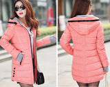 Winter Hooded Warm Coat Cotton Padded Jacket