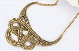 Fashion Statement Choker Collar Pendants Maxi Necklace