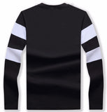 Men's  O Neck Striped Long Sleeve T-Shirt Tops