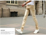 Men's Casual Stretch Skinny Jeans Trousers Tight Pants