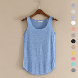 Summer Fashion Fitness O-Neck Slim Tank Top ( Colors Available )